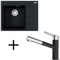 Franke set G215 (CNG 611-62 TL + FC 3055.424) onyx +