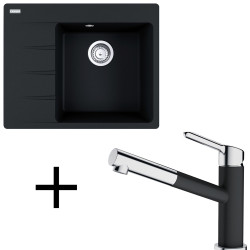 Franke set G223 (CNG 611-62TL + FC 3055.424) onyx +