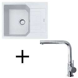 E-shop Franke Set G181 (UBG 611-62 + FN 0147.031) biely ľad