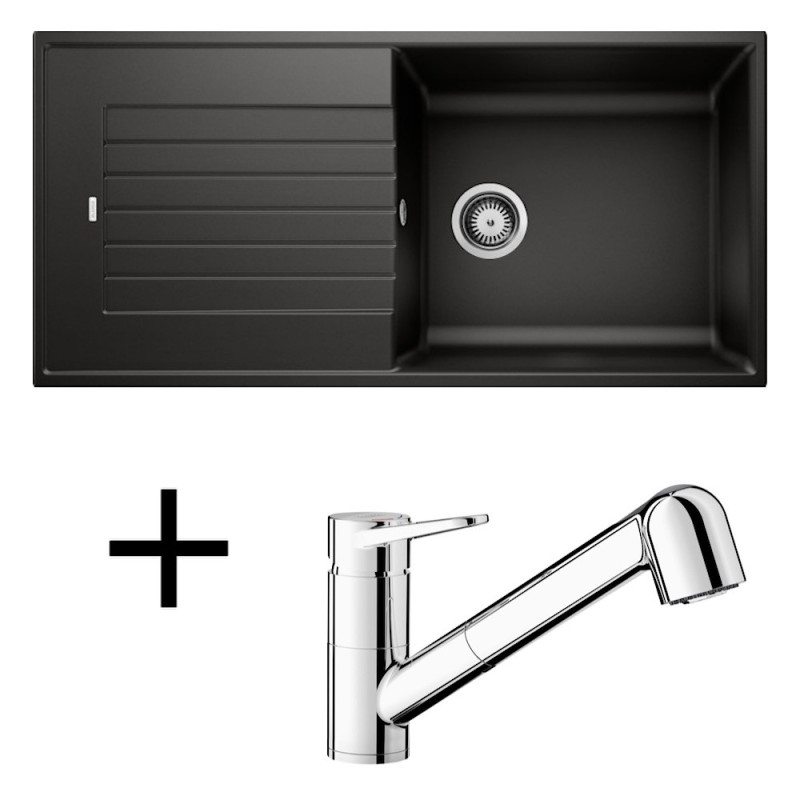 Blanco set Zia XL 6 S + Wega II-S chróm +