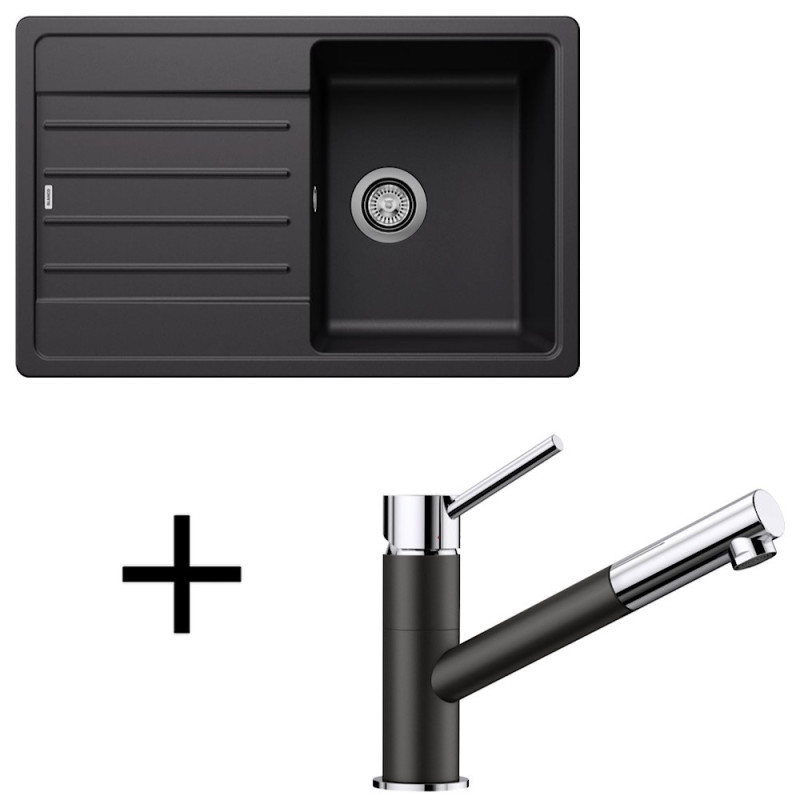 Blanco set Legra 45 S + Kano-S silgranit biela +