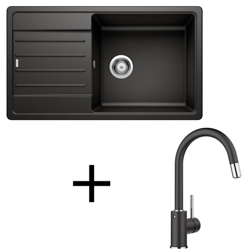 Blanco set Legra XL 6 S + Mida-S silgranit hliníková metalíza +