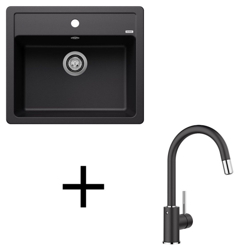 E-shop Blanco set Legra 6 + Mida-S silgranit antracit