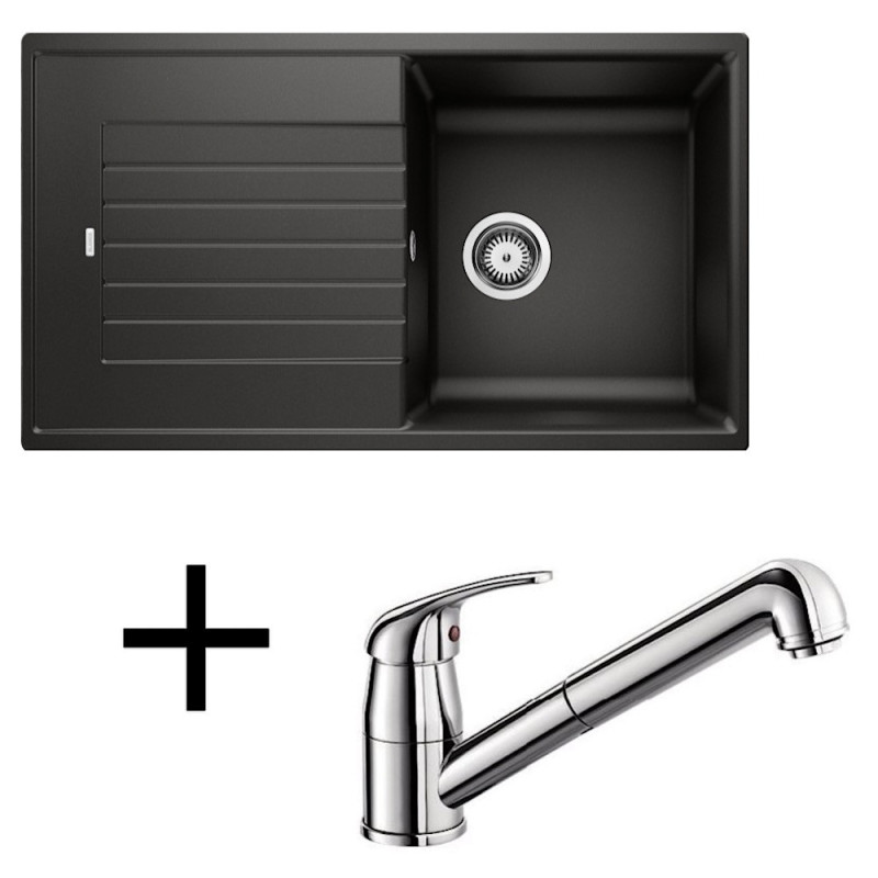 Blanco set Zia 5 S + Daras-S chrom sivý vulkán +