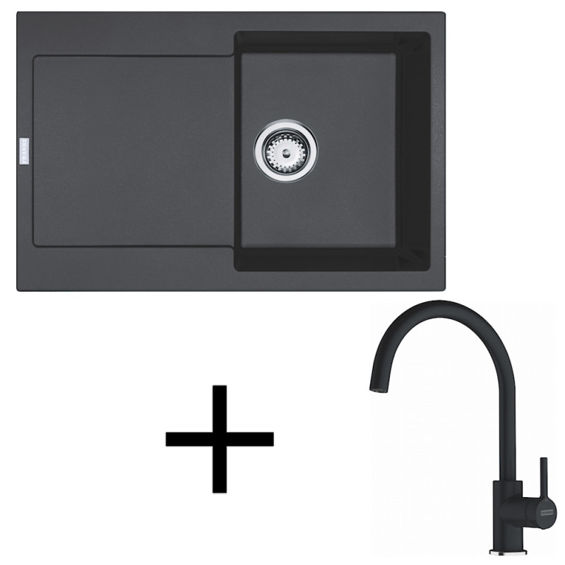 Franke set G276 MRG 611 + FC 6018.071 onyx +
