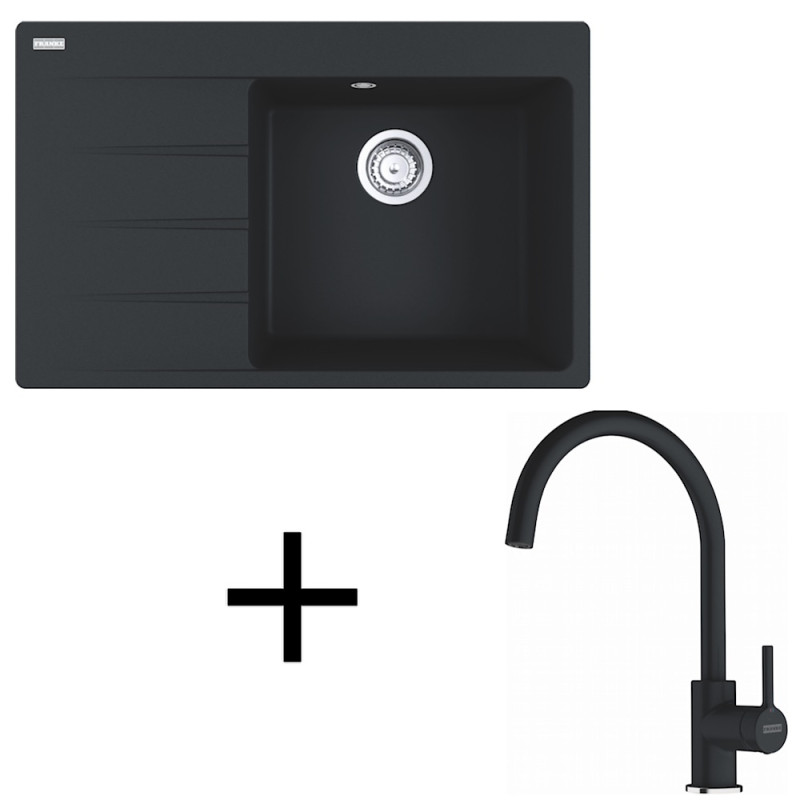 Franke set G271 CNG 611-78 TL/7 + FC 6018.424 onyx +