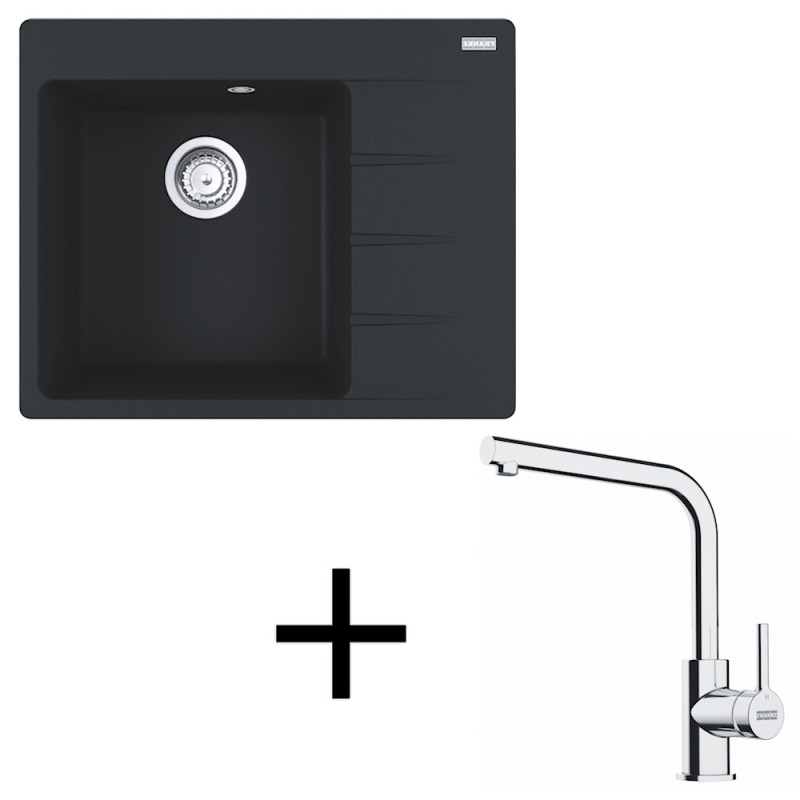Franke set G249 CNG 611-62 TL/2 + FS 3230.031 onyx +