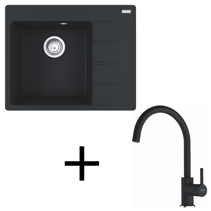 Franke set G270 CNG 611-62 TL/2 + FC 6018.424 onyx +
