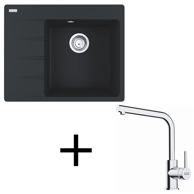 Franke set G248 CNG 611-62 TL/7 + FS 3230.031 onyx +