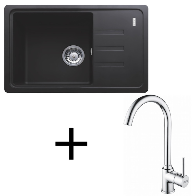 Franke set G265 BSG 611-62 + FP 9000.031 onyx +