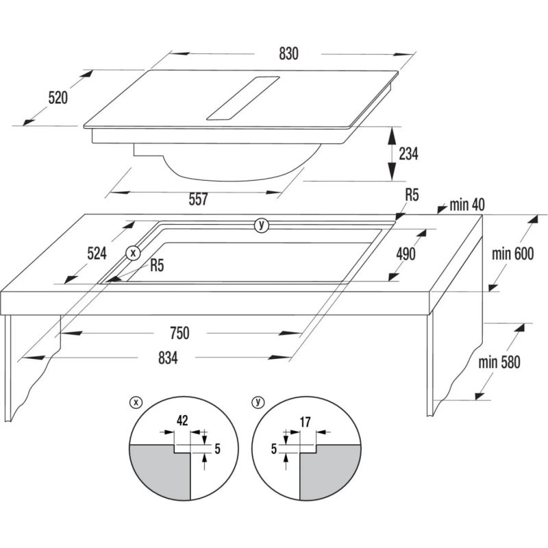Gorenje GEH8433BSCWF