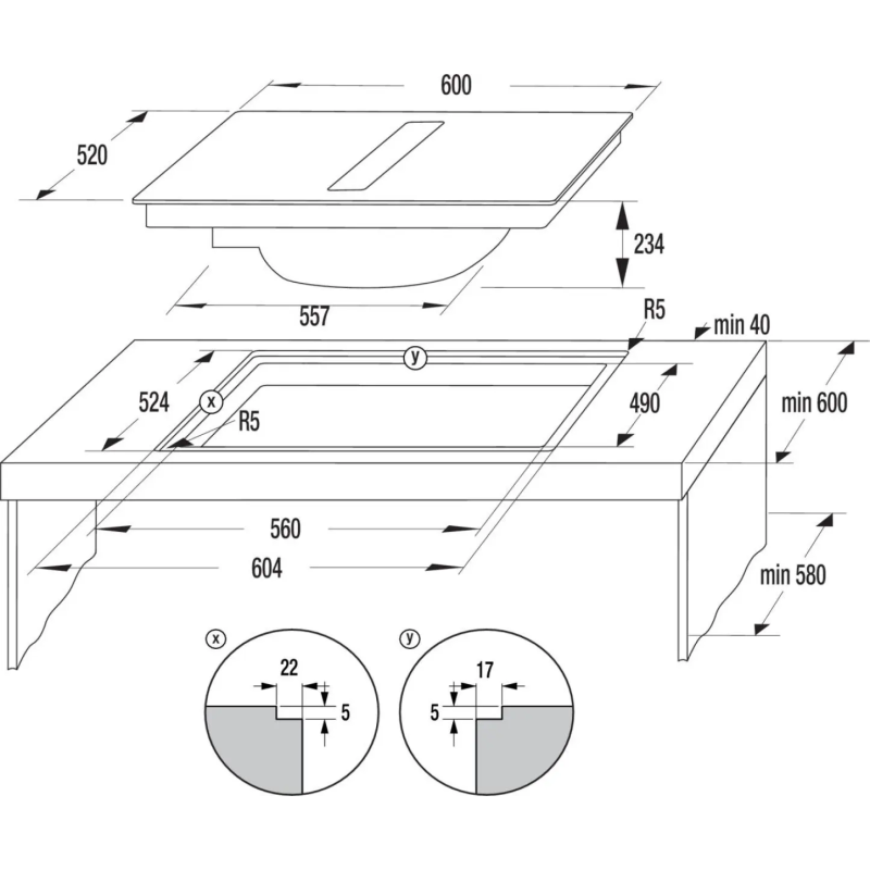 Gorenje GEH6432BSCWF