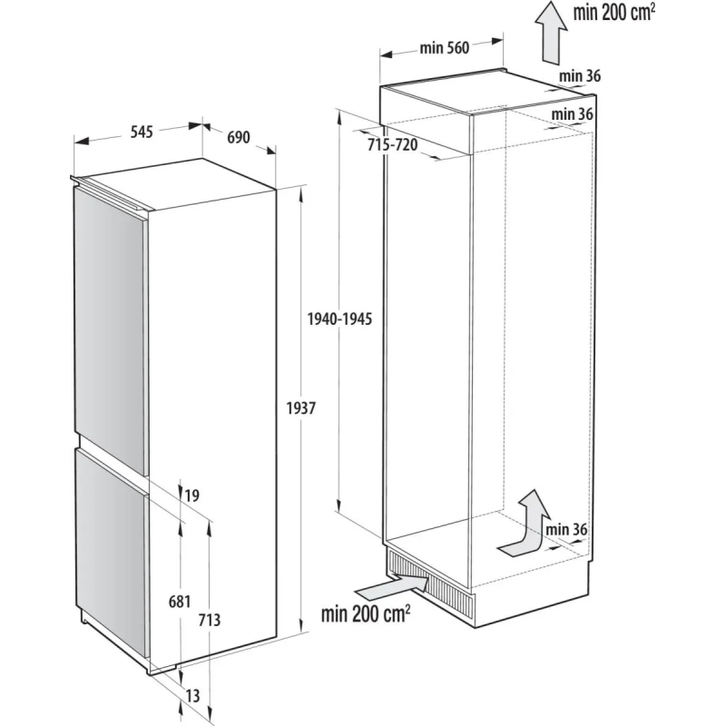 Gorenje NRKI619D61WFE