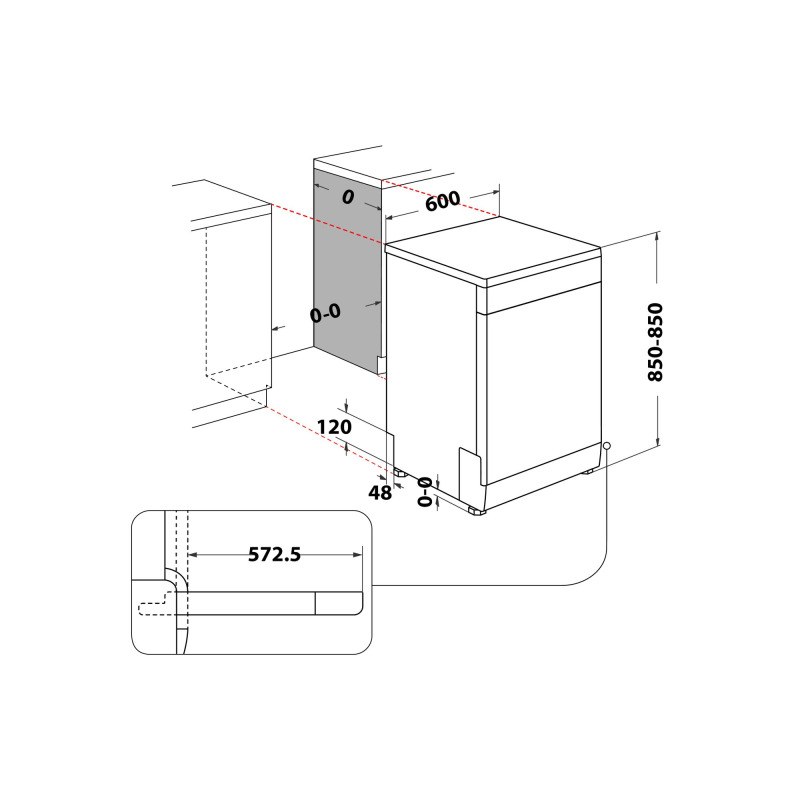 Whirlpool W3F D634