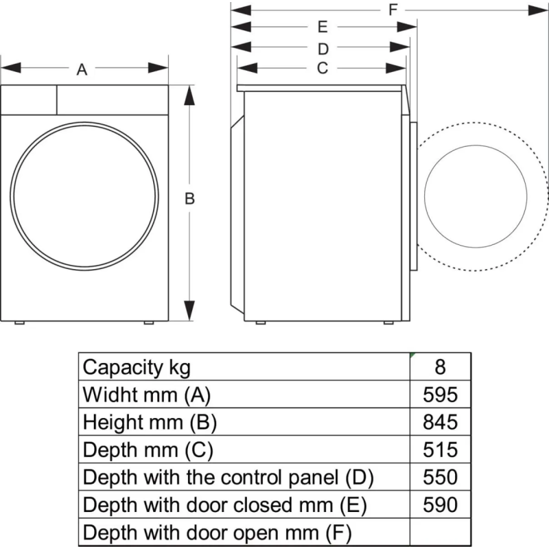 Hisense DH5I804BWCD