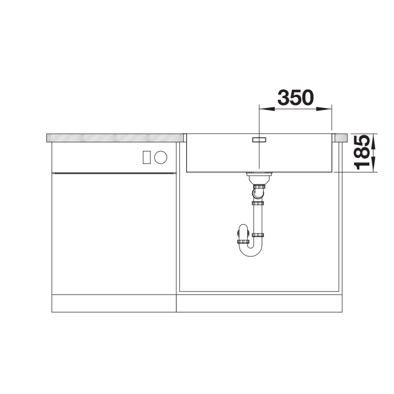 BLANCO SOLIS 700-IF/A leštený nerez