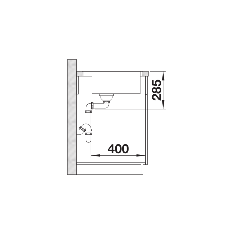 BLANCO SOLIS 700-IF/A leštený nerez
