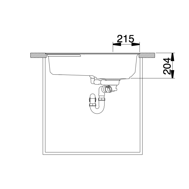BLANCO OOVALON 700-IF