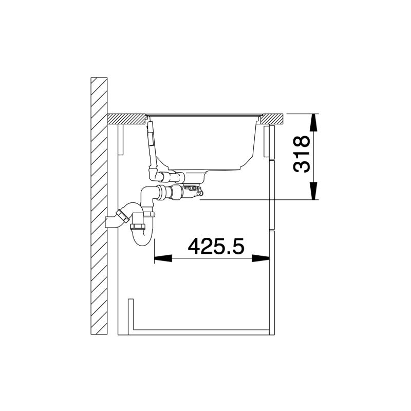 BLANCO OOVALON 700-IF