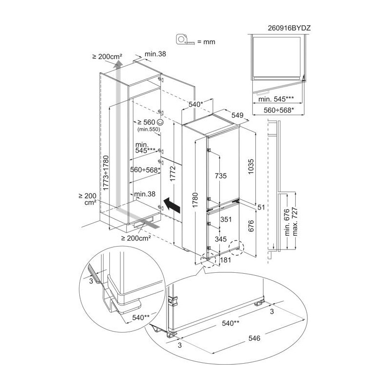 Electrolux LNA6LD18S
