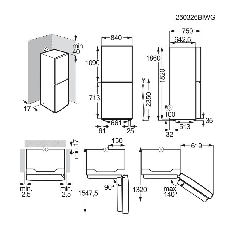 Electrolux LNT7MD58B