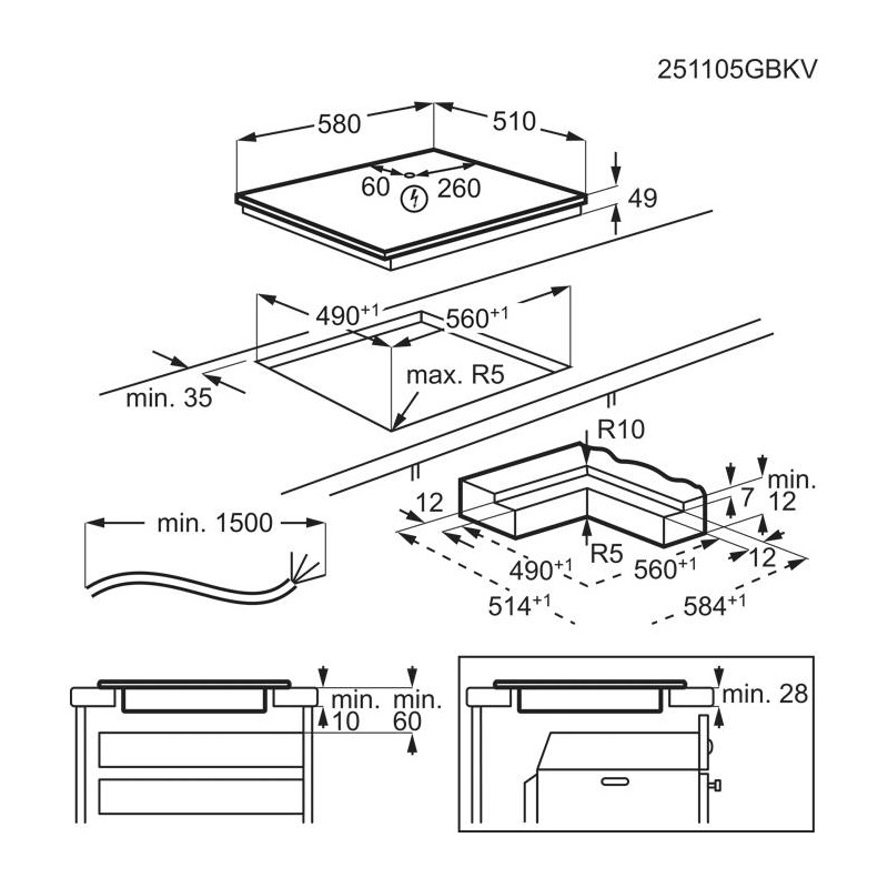 Electrolux EIV63443CZ