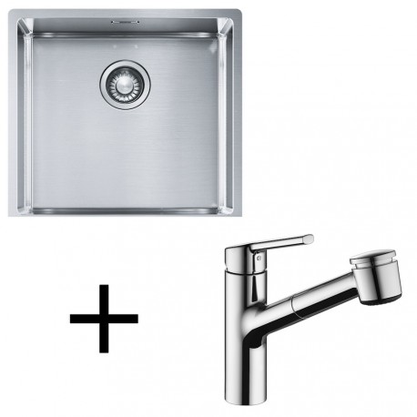 FRANKE SET N68 (BXX 210/110-45+LUNA-E chrom)