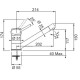 FRANKE SET G99 (MRG 611-62 + FG 7477.031)