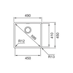 FRANKE  BXX 210/110-45