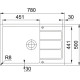 FRANKE  SID 611-78/45 BB 