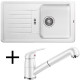 BLANCO SET DREZ FAVOS mini + BATÉRIA DARAS-S biela