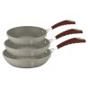Berlinger Haus BH-1185 Beige Stone Touch sada panvíc 3 ks