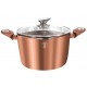 Berlinger Haus BH-1520 Rosegold Metallic kastrol 24 cm