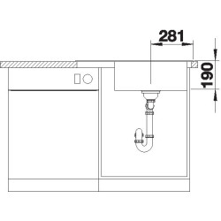 BLANCO ZENAR XL 6 S Compact silgranit