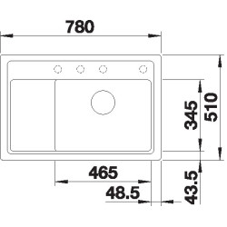 BLANCO ZENAR XL 6 S Compact silgranit