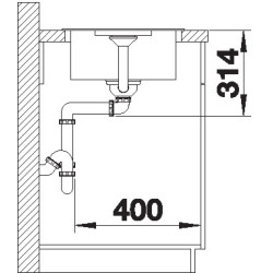 BLANCO FAVUM XL 6 S silgranit