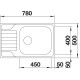 BLANCO DINAS XL 6 S Compact leštený nerez