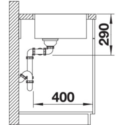 BLANCO ANDANO 340/340-IF hodvábny lesk