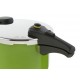 Kolimax Tlakový hrniec BIOMAX s BIO ventilom, zelený, priemer 22cm, objem 5.5l, vnitřní  povrch čierny granit