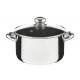 Kolimax Hrniec CERAMMAX PRO STANDARD s pokrievkou, priemer 22 cm, objem 4.5 l, keramický povrch čier