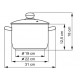 Kolimax Hrniec PREMIUM s pokrievkou, priemer 18 cm, objem 3.0 l