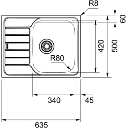 Franke SKN 611-63