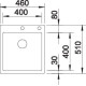 BLANCO CLARON 400-IF/A DURINOX