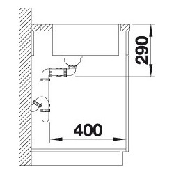 BLANCO ANDANO 340/340-IF/A hodvábny lesk