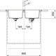 Franke S2D 620-86 biela