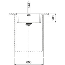 Franke MYX 210/610-50 nerez