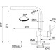 Franke FC 5523.501 ATLAS NEO SENSOR celonerez