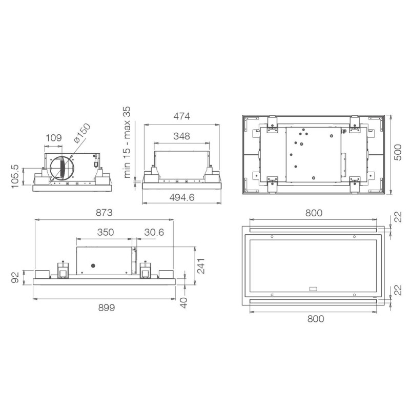 Elica CLOUD SEVEN IX/F/90