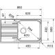 Franke SET N84 (SRX 611-86 LB + FC 3054.031)