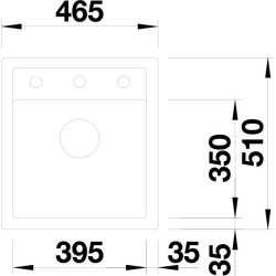 BLANCO DALAGO 45 s excentrom